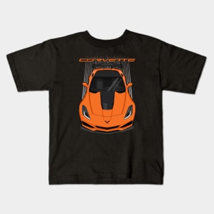 Corvette C7 ZR1 - Orange Kids T-Shirt